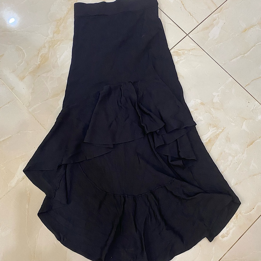 NEW High-low ruffle skirt